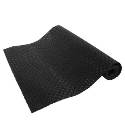 Chemin De Table "Pvc Tisse" 150X35 cm Noir