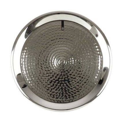 Plateau Martelé 40 cm Argent
