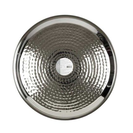 Plateau Martelé 40 cm Argent