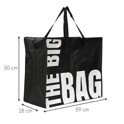 Sac xxl "Multi-Usage" 60cm Noir & Blanc