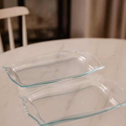 Plateau En Verre 35cm