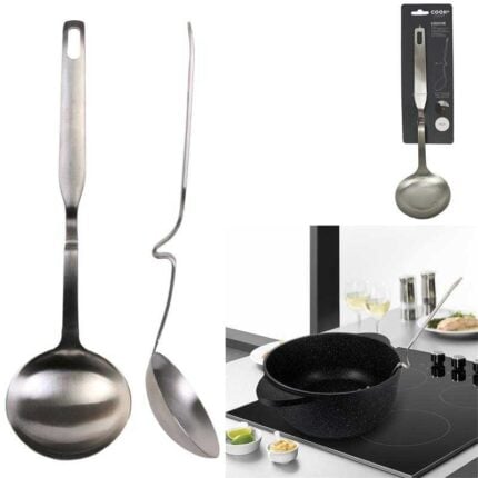 Louche En Inox "Accroche" 33 cm Argent