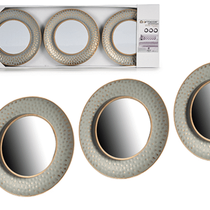 Lot De 3 Miroirs "Triona" 75 cm