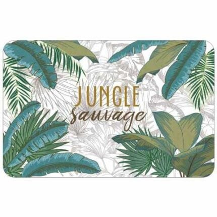 Set De Table "Jungle Sauvage" 28X44 cm Vert