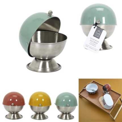 Sucrier Inox "Retro" 12 cm