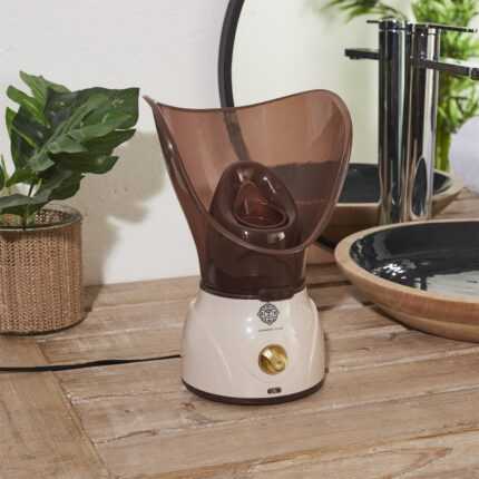 Sauna Visage "Skincare" 20 cm Marron