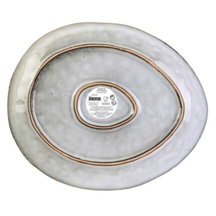 Assiette Plate "Au Grès" 27cm Gris