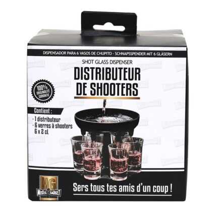 Distributeur De 6 Verres "Shoot" 13cm