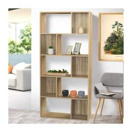 Étagère Bibliothèque "Evora" 175cm Naturel