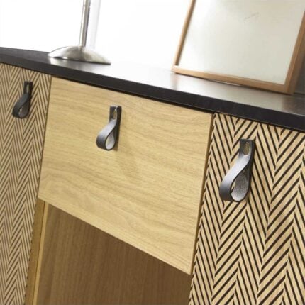 Buffet Design "Chelsea" 150cm Noir
