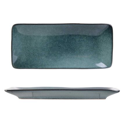 Coupelle Rectangle "Au Grès " 22CM Bleu