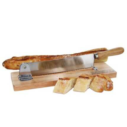 Trancheuse À Pain Bois & Inox 37cm Naturel