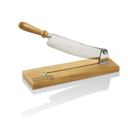 Trancheuse À Pain Bois & Inox 37cm Naturel