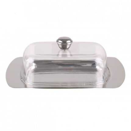 Beurrier En Inox "Prestige" 20cm Blanc