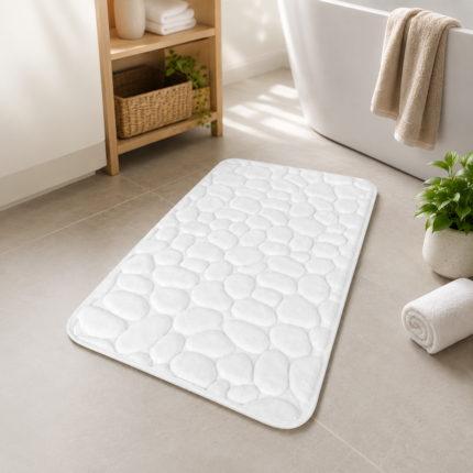 Tapis De Bain "Galets" 80cm