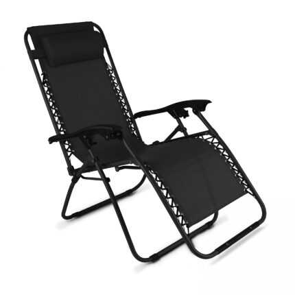 Fauteuil Relax "Paiya" 180cm Noir