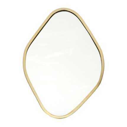 Lot De 3 Miroirs "Déco" 34 cm Or