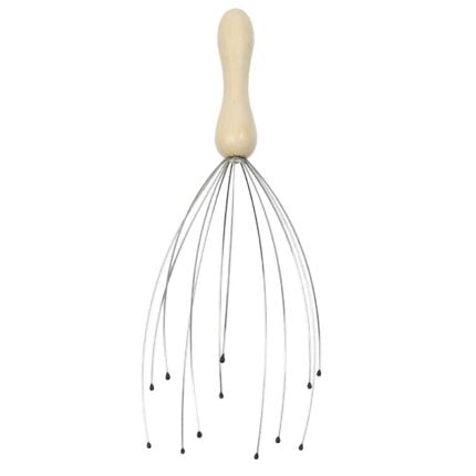 Masseur De Tête "Bambou" 25cm Naturel