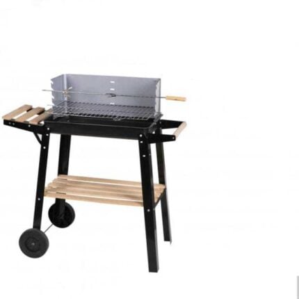 Barbecue À Charbon "Elite" 85 cm Noir