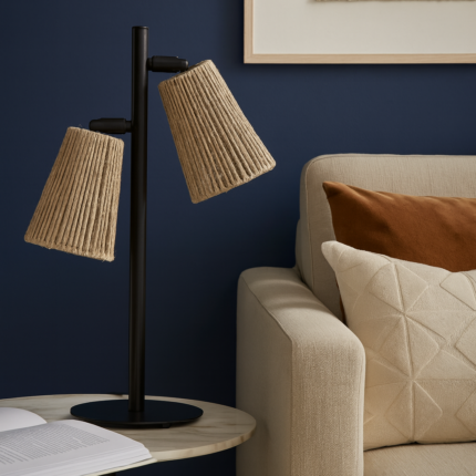 Lampe À Poser "Omsy" 40cm Beige