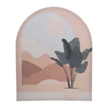 Toile Imprimée Arche "Escapes" 60X75cm Multicolore