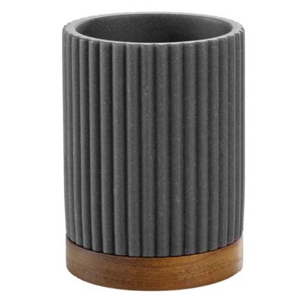 Gobelet Brosse A Dents "Niagara" 10cm Gris