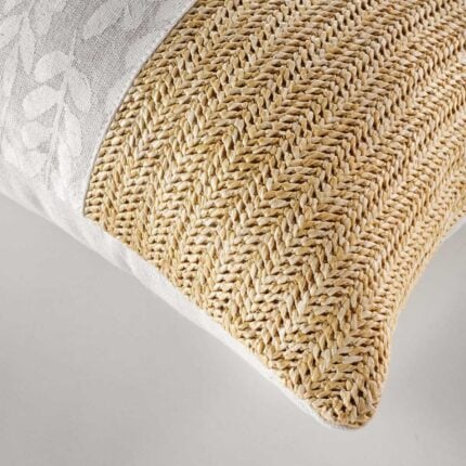 Coussin Deco «Lesly» 30X50cm Naturel