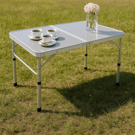 Table Pliable "Sunday" Gris 120cm