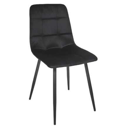 Chaise "Mateo" 88cm Noir