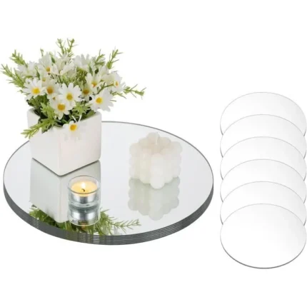 Plateau De Bougie Miroir 15cm
