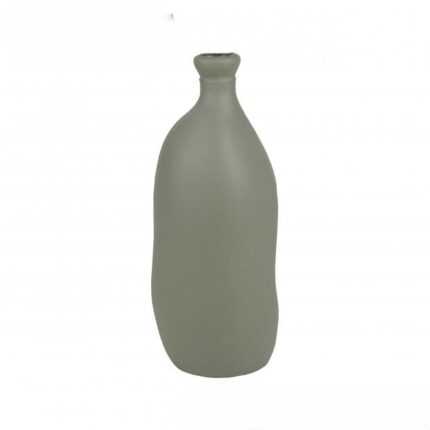Vase Contemporain« Lea » 36cm Olive