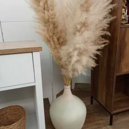 Vase En Verre « Dame Jeanne » 16L Olive