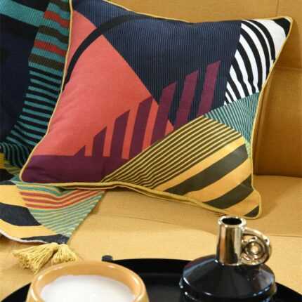 Coussin Déco « Birmingham » 40cm Multicolore