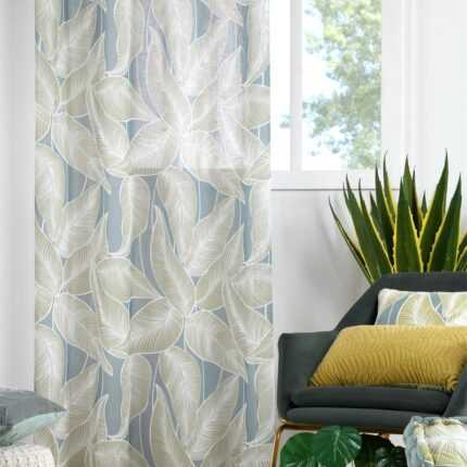 Voilage « Rocca » 140X260cm Vert Jade