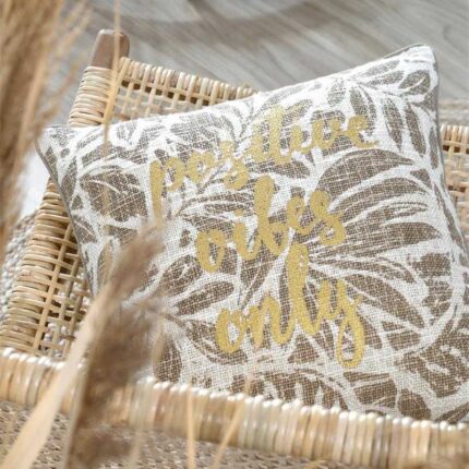 Coussin Déco « Hemera » 40cm Taupe