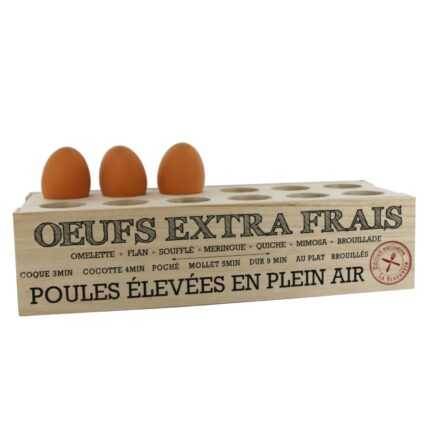 Boite a Oeufs "12 Compartiments" 32 cm Naturel