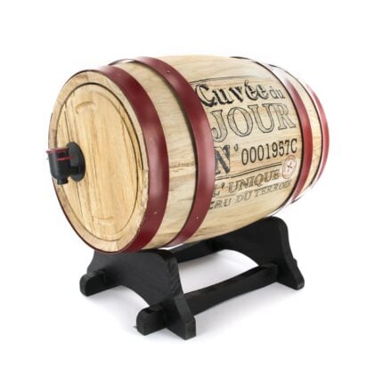 Distributeur De Vin"Tonneau" 5L Naturel