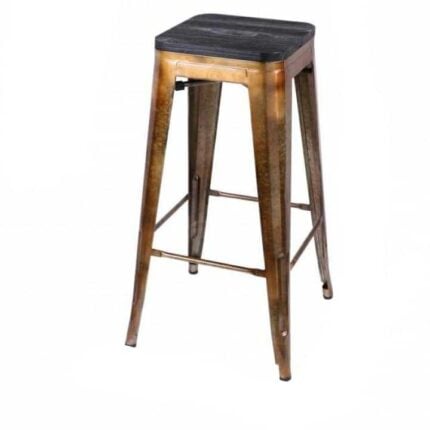 Tabouret De Bar "Liv" 78 cm Doré