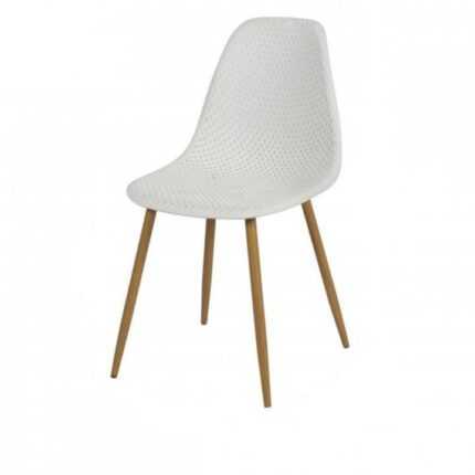 Chaise Scandinave Ajourée "Bee" 85cm Banc