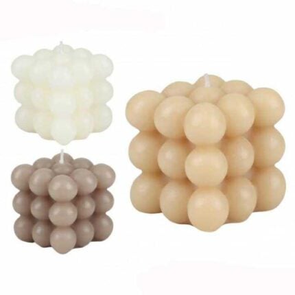 Bougie Design "Bubble" 10 cm