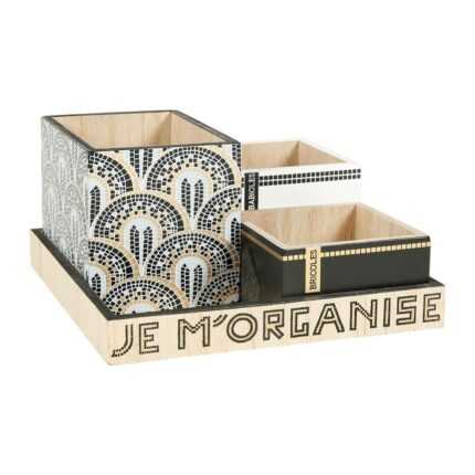 Organisateur Bureau "Oasis" 18cm Naturel