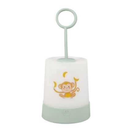 Veilleuse Enfant "Singe" 21cm Blanc