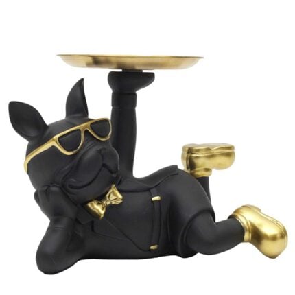 Vide-Poche Statue "Bulldog" 27cm