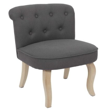 Fauteuil Design "Eleonor" 68cm Gris