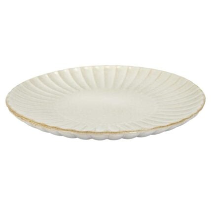 Assiettes plate "Vlora" 27cm Beige
