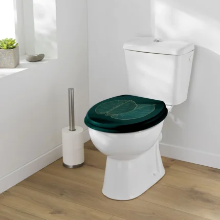 Abattant WC Imprimé "Jade" 46cm Vert