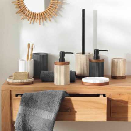 Porte Savon Design "Niagara" 14cm Anthracite