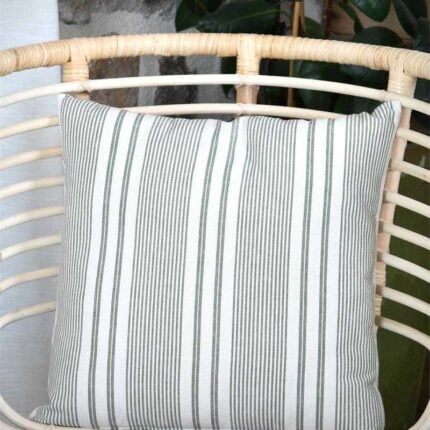 Coussin Déco "Chaumont" 45x45cm Sauge