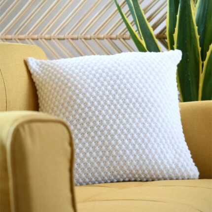 Coussin Déco "Effi" 40x40cm Beige