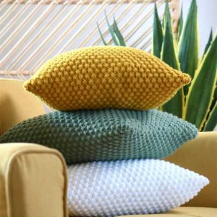 Coussin Déco "Effi" 40x40cm Vert